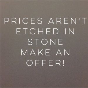 I’m always willing to negotiate!